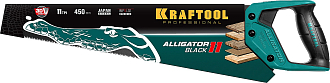 Ножовка для точного реза Alligator Black 11 15205-45KRAFTOOL 11 TPI, 450 мм - фото 6