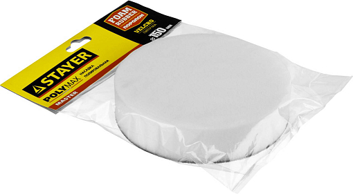 Фото 2 товара Полировальная насадка из поролона STAYER 150мм, 35920-150