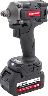 Гайковерт ударный аккумуляторный бесщёточный 1/2"DR, 21В, 620 Нм, THORVIK - фото 1