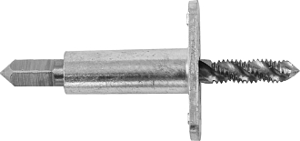 Метчик машинно-ручной T-DRIVE со спиральной канавкой для глухих отверстий с направляющей в наборе М8х1.25, HSS-G, THORVIK - фото 5