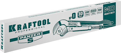 Фото 2 товара Ключ трубный KRAFTOOL PANZER-S 2733-05_z02 №0, изогнутые губки