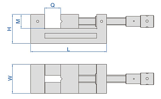 Тиски высокоточные, INSIZE - фото 2