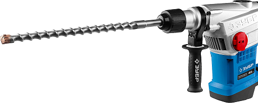 Фото 1 товара Перфоратор вертикальный ЗПМ-40-1250 ЭВК Профессионал ЗУБР 1250 Вт, 250-450 об/мин, 1400-2800 уд/мин, SDS-Max, кейс,