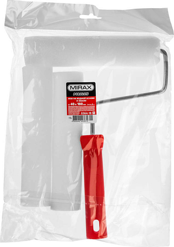 Фото 1 товара Валик малярный поролон MIRAX 180 мм, 40 мм 0364-18_z01, поролон