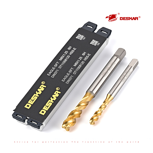 Фото 3 товара Метчик М 12х1.75 6H HSS-E TiN винт. гл. DIN376 Deskar