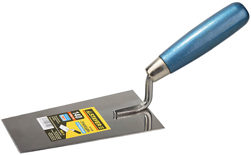 Фото 0 товара Кельма «Трапеция» STAYER 140 мм, нержавеющее полотно, деревянная рукоятка, 0830-14