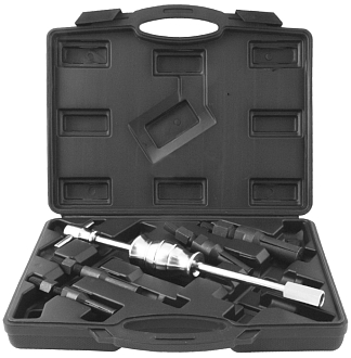 Съемник подшипников за внутреннюю обойму с обратным молотком в наборе, 10-32 мм, THORVIK - фото 1