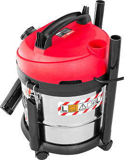 Пылесос строительный ПУ-20-1400 М3 Мастер ЗУБР 1400 Вт - фото 9