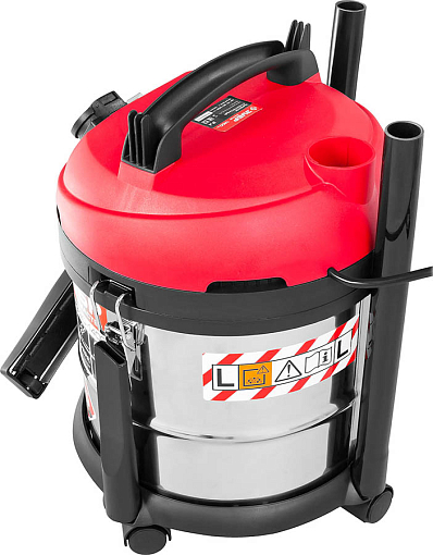 Фото 8 товара Пылесос строительный ПУ-20-1400 М3 Мастер ЗУБР 1400 Вт