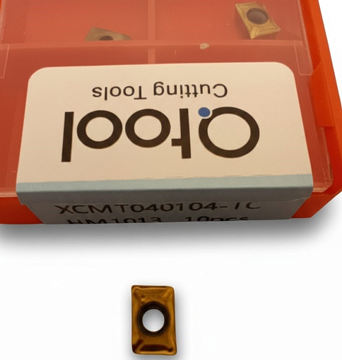 Фото 2 товара XCMT040104 TC HM1013 пластина для сверла многофункционального TCAP Qtool