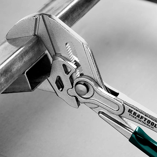 Фото 8 товара Клещи переставные Vise-Wrench 22065 KRAFTOOL 250 мм