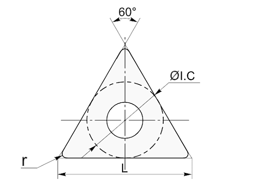 Фото 1 товара TNMG220408 MM LF6118 токарная пластина Deskar