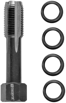 Набор для восстановления резьбы свечного отверстия М12х1.25, 5 предметов, THORVIK - фото 1