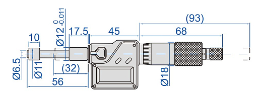 Фото 1 товара Микрометрическая головка цифровая, INSIZE