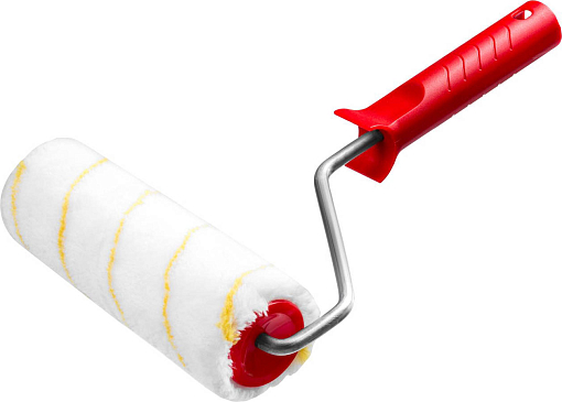 Фото 0 товара Валик малярный MIRAX 180 мм 03816-18 d=48 мм, ворс 12 мм, ручка d=8 мм