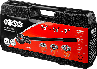 Набор клуппов с трещоткой №3 MIRAX 28240-H3 - фото 8