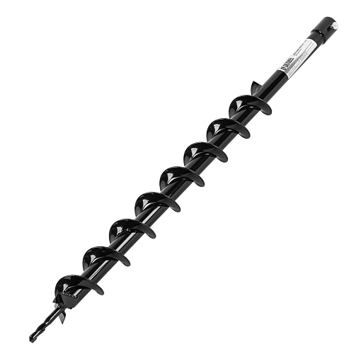 Фото 0 товара Шнек для грунта E-60, диаметр 60 мм, длина 800 мм,соединение 20 мм, несъемный нож Denzel