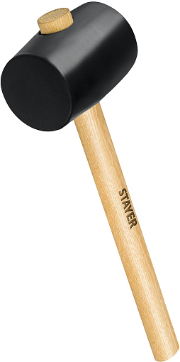 Фото 1 товара STAYER 340 г, Киянка резиновая с деревянной ручкой 20505-55 Master