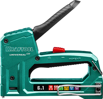 Степлер для скоб Universal HD 3188 KRAFTOOL 6-в-1, тип 53, 53F, 140, 13, 300 500, - фото 2