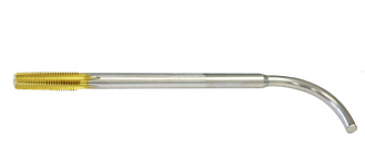 Метчик гаечный 8х1,25 с изогнутым хвостовиком 165х80 TIN 2642-0015 Sekira - фото 1