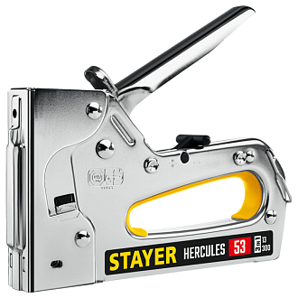 Степлер стальной HERCULES-53STAYER скобы тип 53, 13, 300, 31519 - фото 1