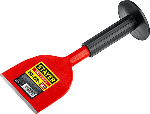 Фото 0 товара Зубило-конопатка с протектором Red Force STAYER 100х230 мм, 2129