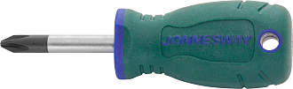 Отвертка стержневая крестовая ANTI-SLIP GRIP, PH2х38 мм, Jonnesway - фото 1