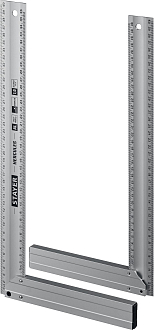 Угольник STAYER HERCULES 3432-40 Professional 400 х 2 мм, с усиленным алюминиевым полотном, жесткий столярный - фото 6