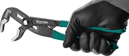 Фото 5 товара Клещи переставные с фиксатором Kayman 22353-25 KRAFTOOL 250 мм