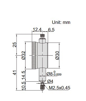 Индикатор ИЧ 3.0мм, 0.01мм "PLUS", INSIZE - фото 2