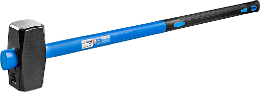 Фото 3 товара Кувалда СИБИН 6 кг, с фиберглассовой рукояткой, обратный всад,20134-6