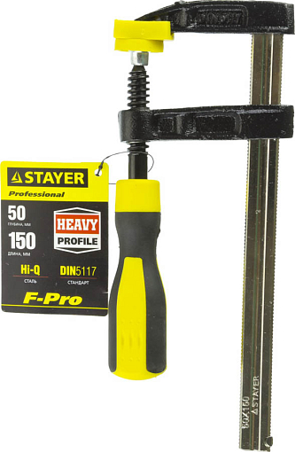 Фото 1 товара STAYER F 150х50 мм, струбцина 32095-050-150