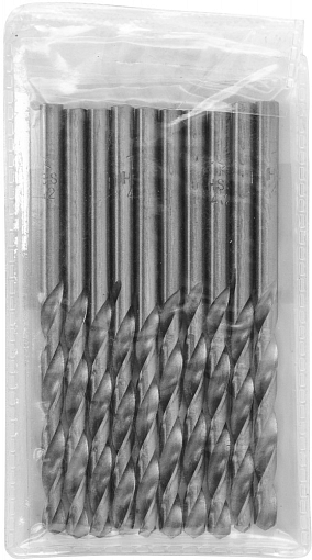 Фото 2 товара Сверло спиральное по металлу HSS, d4.2 мм, THORVIK