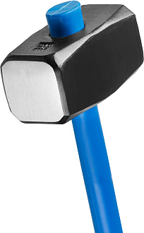 Кувалда СИБИН 8 кг, с фиберглассовой рукояткой, обратный всад, 20134-8 - фото 3