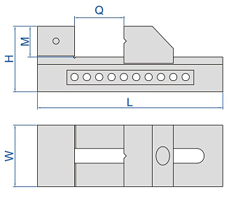 Тиски высокоточные, INSIZE - фото 2