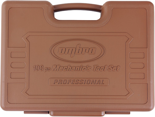 Фото 4 товара Набор инструмента универсальный 1/4", 3/8", и 1/2"DR, 108 предметов, Ombra