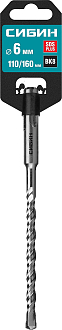 Бур SDS-plus СИБИН 6 х 160 мм, 29312-160-06 - фото 4