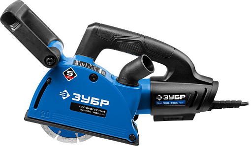 Фото 2 товара Штроборез электрический ЗШ-П30-1400 ПСТ Профессионал ЗУБР 1400 Вт, 8800 об/мин, 0-30 мм