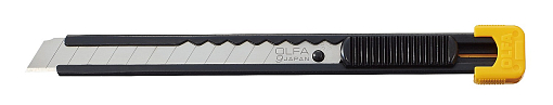 Фото 1 товара OLFA 9 мм, сегментированное лезвие, автоматический фиксатор, Нож OL-S
