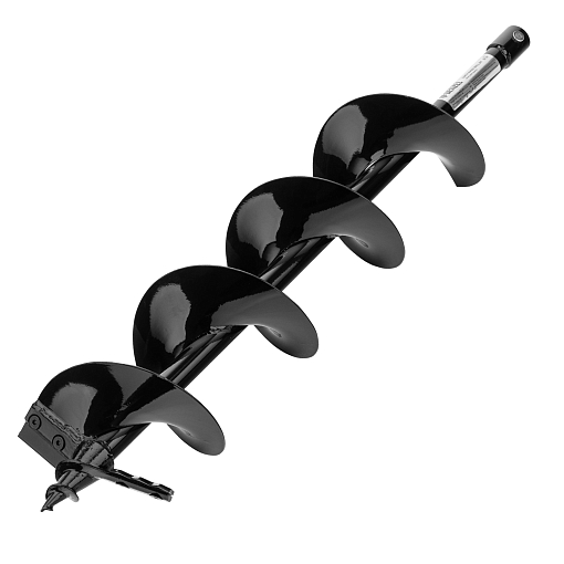 Фото 0 товара Шнек для грунта ER-150, диаметр 150 мм, длина 800 мм,соединение 20 мм, съемный нож Denzel