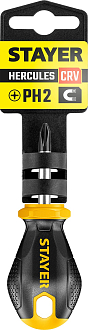 Отвертка "бочка" STUBBY STAYER PH2x38 мм,2510-38-2_z03 - фото 4