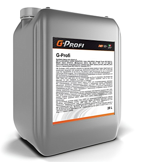 Моторное масло G-Profi MSH 10W-40, 20л - фото 1