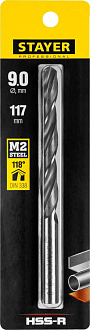 Сверло спиральное по металлу STAYER 9 х 125 мм, 29602-9 Professional - фото 2