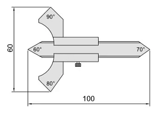 Шаблон для сварочных швов универсальный, INSIZE - фото 2