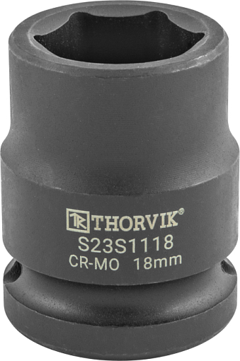Фото 0 товара Головка торцевая ударная 1/2"DR, 18 мм, THORVIK