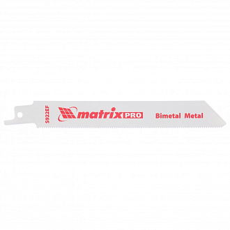 Полотна по металлу для сабельной пилы S922EF 125/1.4 мм, Bimetal, 2 шт, Pro Matrix - фото 1