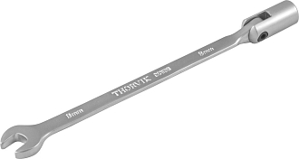Ключ гаечный комбинированный карданный, 8 мм, THORVIK - фото 2