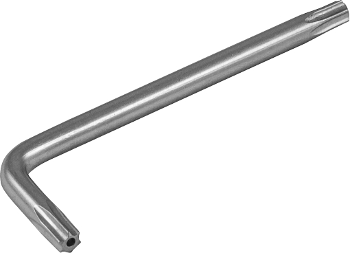 Фото 0 товара Ключ торцевой T-TORX® короткий с центрированным штифтом, T20H, THORVIK