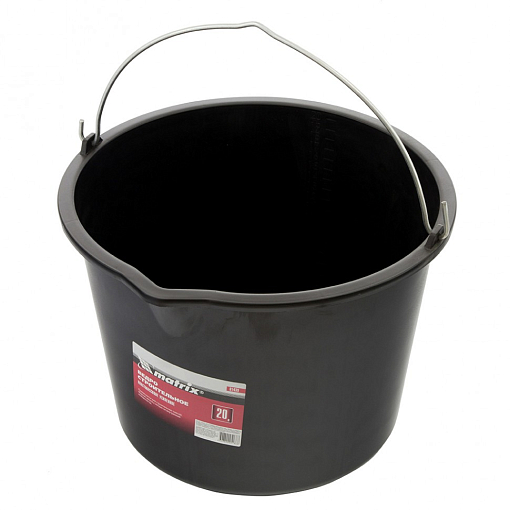 Фото 4 товара Ведро строительное пластмассовое 20 л, усиленное Matrix