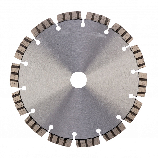 Фото 1 товара Диск отрезной алмазный 180х22,2 мм, лазерная приварка турбо-сегментов, сухая резка Gross